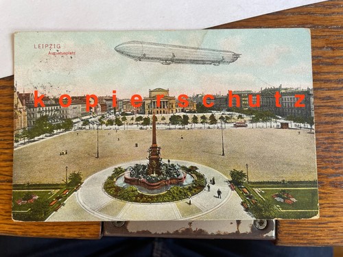 Leipzig zeppelin - ak,