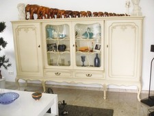 ***Chippendale Vitrinen-Schrank***