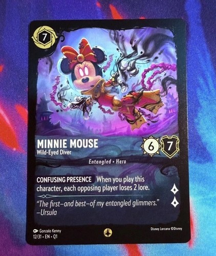 Disney lorcana minnie mouse - disney,