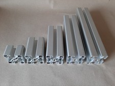 5 x item Profil 8 - 40x40 mm - diverse Längen