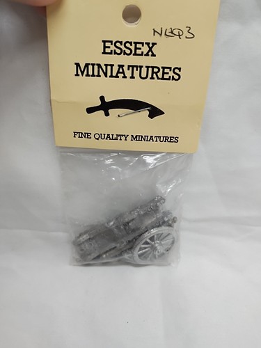 Essex miniatures neq3 cannon - miniatures,