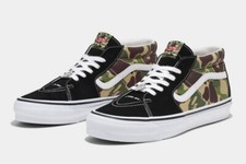 ✅ Vans X BAPE Sk8-Mid