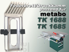Federbrett, Druckkamm
