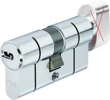 ABUS Knaufzylinder KD6PSN Z50/K45mm Bkn, vernickelt