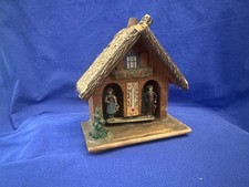 altes kl. Wetterhäuschen Schwarzwald? Plastikfiguren 12,7 x 7,5 x 14 cm