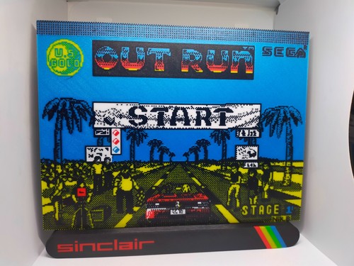 Sinclair spectrum outrun 3d - spectrum,