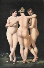 alte Postkarte Erotik