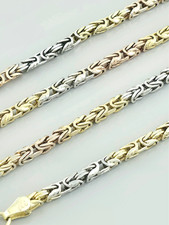 Königskette Halskette Silber