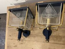 Binding Pils Wandleuchte, Bier Reklame, Leuchtwerbung,  Außenlampe