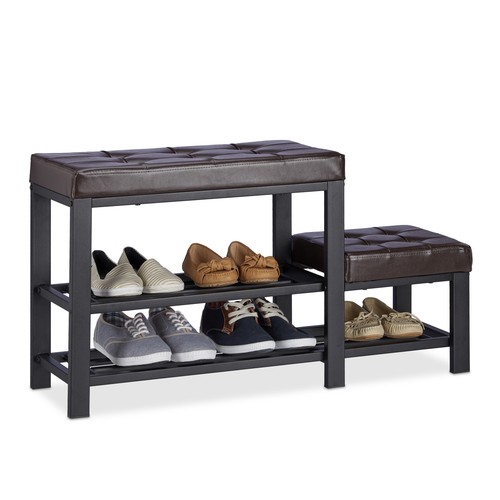 Schuhbank mit hocker - , sitzbank