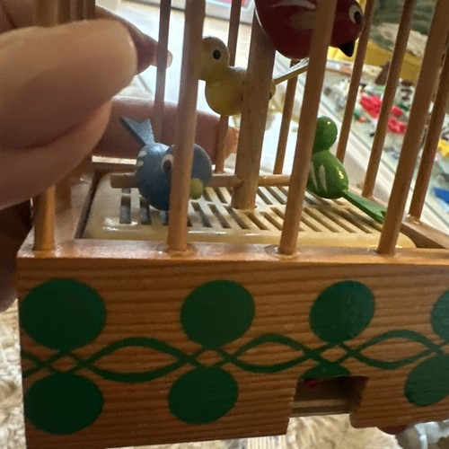 Vogel käfig mit vier - vogel,
