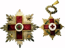 Verdienstorden des Mexikanischen Roten Kreuzes,  Set der 2. Klasse