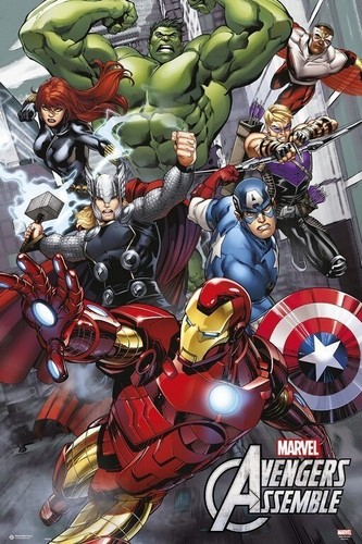 Poster marvel avengers - poster,