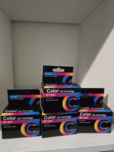 Tri color tintenpatrone - 4x, tri-color