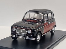 Renault 4L R4 Parisienne 1964 schwarz rot Modellauto 1:24 Whitebox