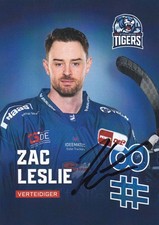 Autogrammkarte Zac Leslie -