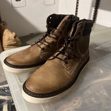 FILA Herren Schnürboots Boots Schnürstiefelette Stiefel braun Gr 42 