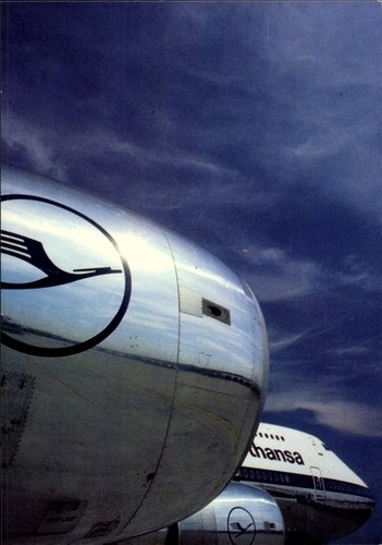 Passagierflugzeug - ak,
