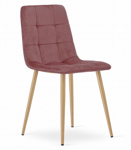 Stuhl kara rosa aus samt - aus,