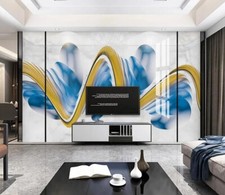 3D Aquarell Kunst Q7267 Tapete