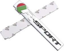 3D Metal R Sport Auto Autoaufkleber Front Grill Emblem Auto Styling für Jaguar