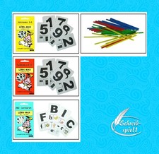 Lernspiele, Lernkarten, Lern-Max ABC, Zahlen Kartenspiel, Vorschule, Lernfix