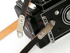 Echtleder Kameragurt für  Rolleicord 75/3.5 MX-EVS Rolleicord VB 2.8C 2.8D