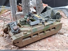 German Beute Matilda Mk. II Munitions/Versorgungs Schlepper gebaut+gebrusht 1:35