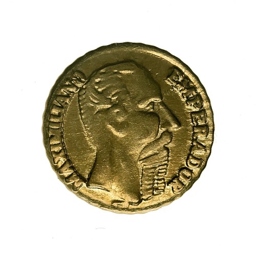 Mexiko 1865 peso gold kaiser - peso,