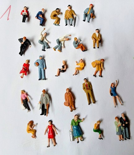 Modelleisenbahn figuren - figuren, h0