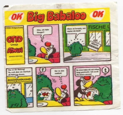 Original kaugummibild big - original,