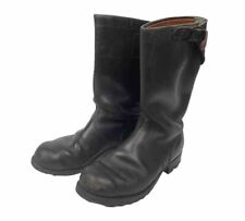 Original Bundeswehr Gr. 41 Knobelbecher Stiegel Aus Leder 0697