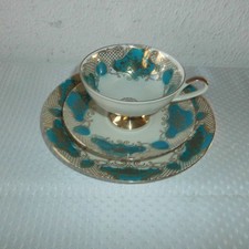 Tee Gedeck Set GKS Bavaria Tasse Unterteller Kuchenteller Tasse Teller 3 Teile