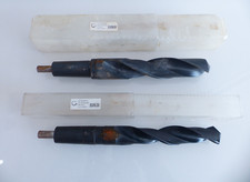 2x Pro HSS Spiralbohrer rollgewalzt Bohrer 32mm 39mm NEU #4 W