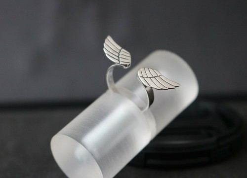 Damen ring engelsflügel - damen,