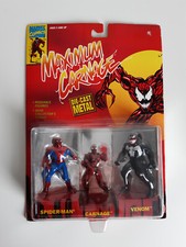 Maximum Carnage DIE CAST Metal Toy BIZ Spiderman Carnage Venom 1994