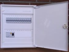 Hager AP Verteiler VA24CN leer/ bestückt Eaton Sicherungskasten 2-reihig