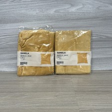 Ikea Sanela Kissenbezug 50 x 50 cm Senfgelb Kissen Neu 20 x 20 Konvolut