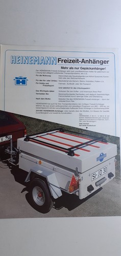 Heinemann freizeit anhänger - heinemann:, freizeit-anhänger