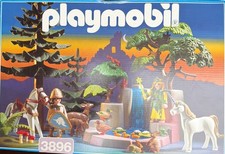 Playmobil 3896 Zauberwald Mittelalter FeenQuelle Brunnen Fee Ritter