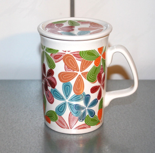 Teetasse mit deckel - mit, tasse