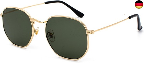 Retro polygon sonnenbrille - retro,