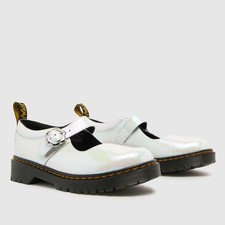 Dr Martens Mary Jane Bex - UK 4 & 5 - Iridescent Pearl/Black