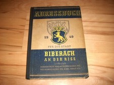 Adreßbuch Stadt Biberach an