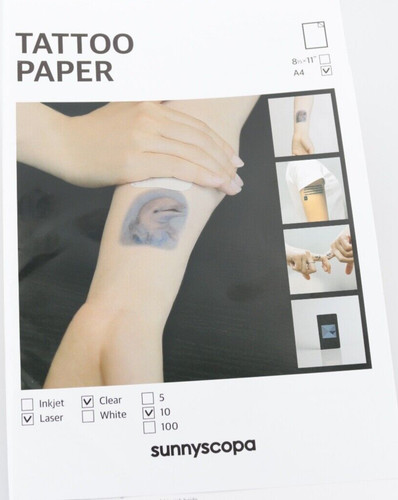 Tattoo papier transfer folie - tattoo,
