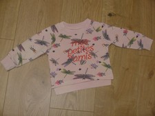 Sweat-Pullover Pulli Größe 74/80 Mädchen von Papagino