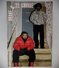 Drake & 21 Savage - A3 Poster