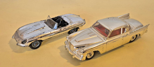 Corgi toys jaguar type - jaguar, +