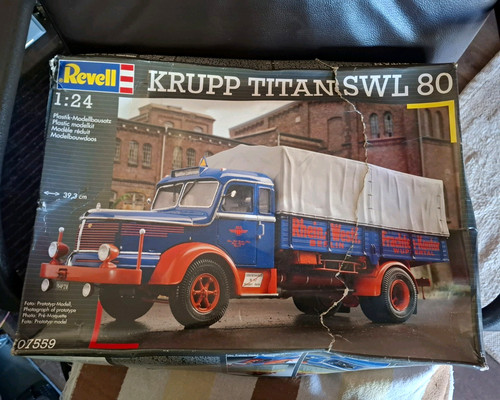 Revell krupp titan - titan, swl