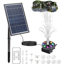 LED Solar Springbrunnen 7W